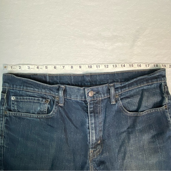 Levi’s Men 511 Medium Wash Denim Straight Leg Jeans Black Tag W36 L30 - Picture 9 of 16